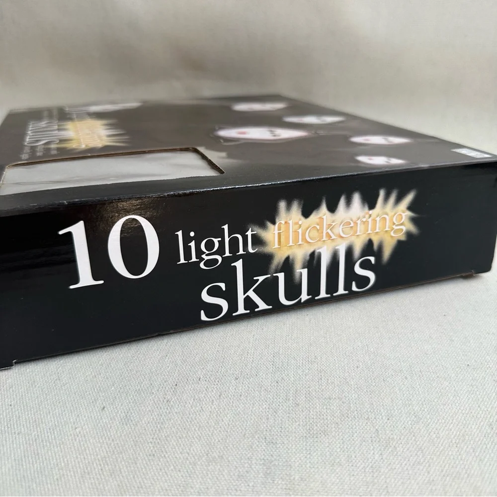 Vintage 2000s Target Light Flickering Skull Lights